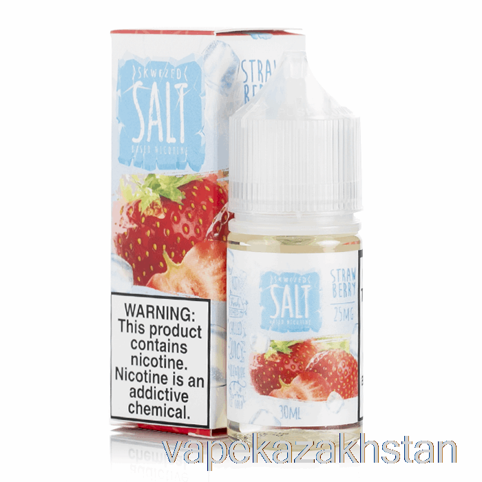 Vape Smoke ICE Strawberry - Skwezed SALT E-Liquid - 30mL 25mg